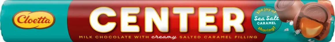 CLOETTA CENTER SEA SALT CARAMEL SUKLAANAPPIRULLA 78 G