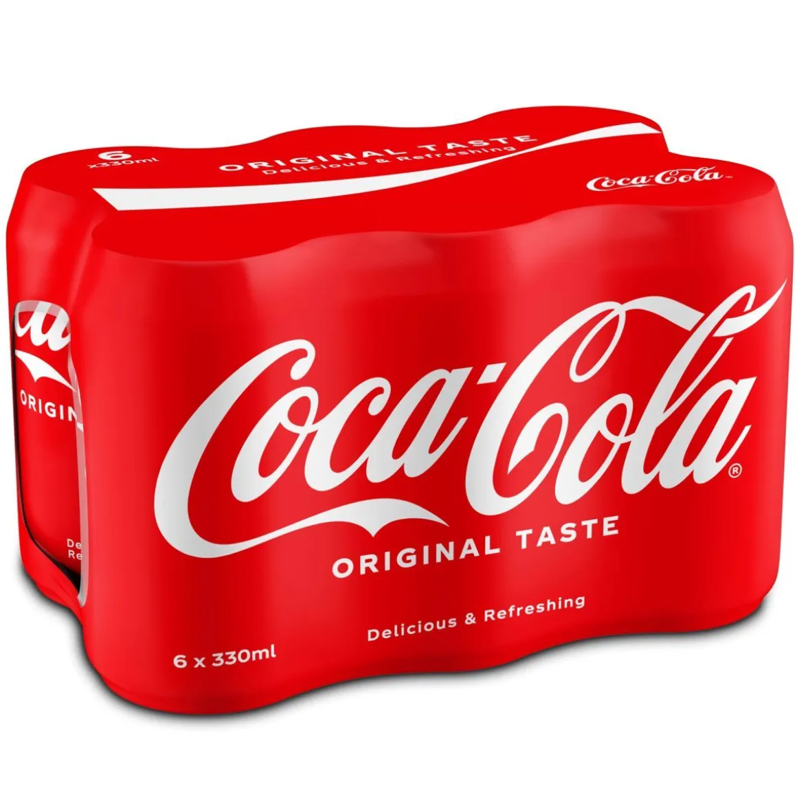 COCA-COLA 0,33 TLK 6-PACK 1,98 L