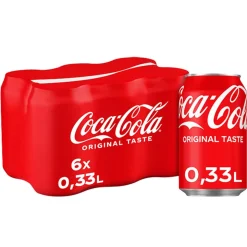 COCA-COLA 0,33 TLK 6-PACK 1,98 L
