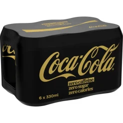 COCA-COLA ZERO KOFEIINITON 0,33 TLK 6-PACK 1,98 L