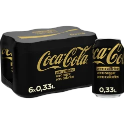 COCA-COLA ZERO KOFEIINITON 0,33 TLK 6-PACK 1,98 L