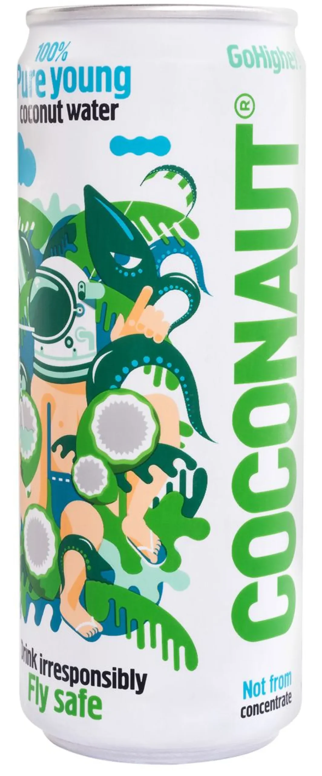 COCONAUT PURE KOOKOSVESI TLK (PANTITON) 320 ML