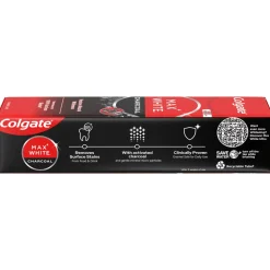 COLGATE MAX WHITE CHARCOAL HAMMASTAHNA 75 ML
