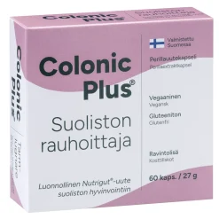 COLONIC PLUS SUOLISTON RAUHOITTAJA 60 KPL