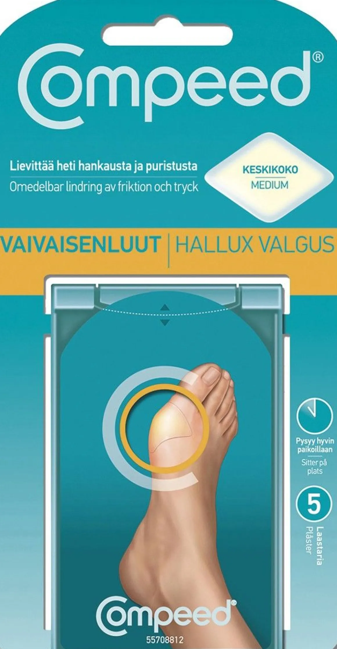 COMPEED VAIVAISENLUUT LAASTARI 5 KPL