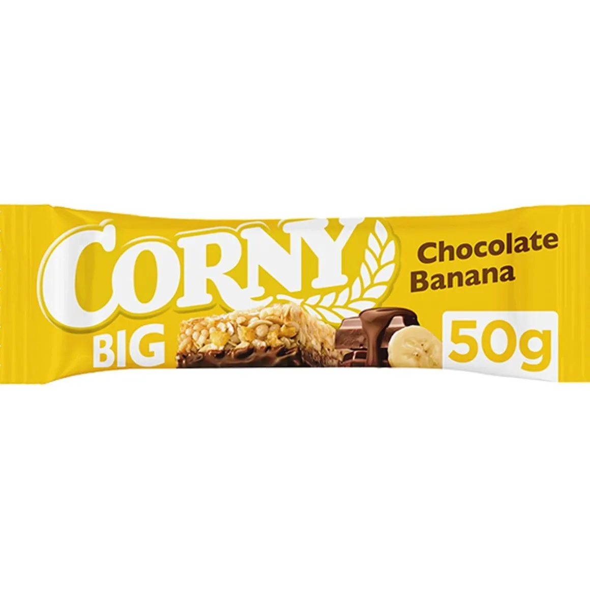 CORNY BIG VÄLIPALAPATUKKA SUKLAA-BANAANI 50 G