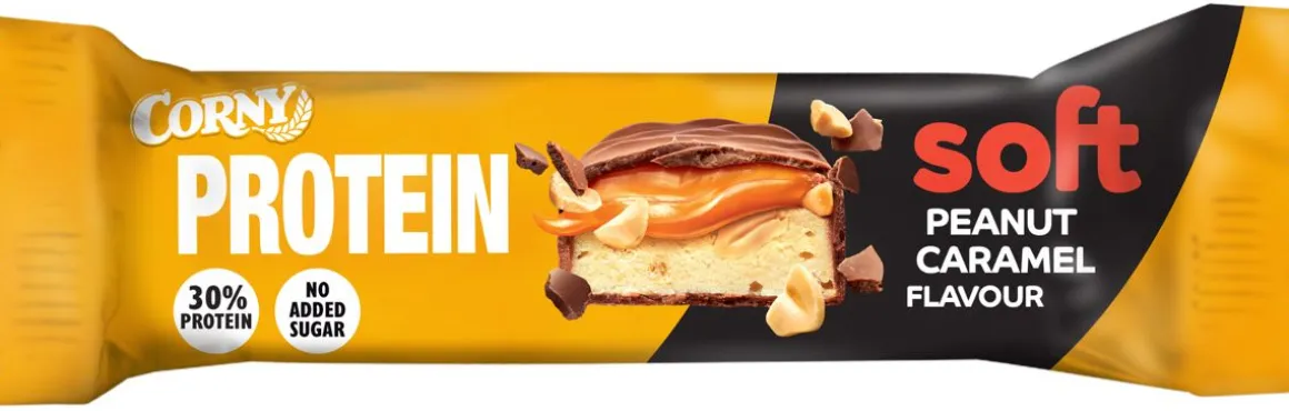 CORNY PROTEIINIPATUKKA PÄHKINÄ-KARAMELLI 45 G