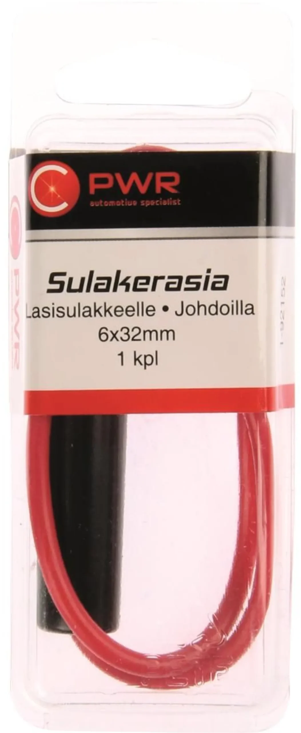 C-PWR SULAKERASIA LASISULAKKEET 6X32MM (JOHDOILLA) 1KPL