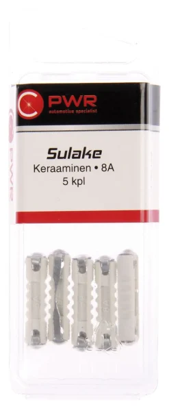 C-PWR SULAKE KERAAMINEN 8A 5KPL