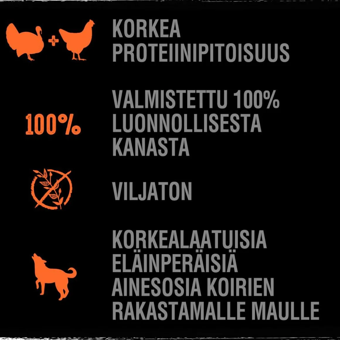 CRAVE KOIRAN ANNOSATERIA KANA-KALKKUNA 150 G