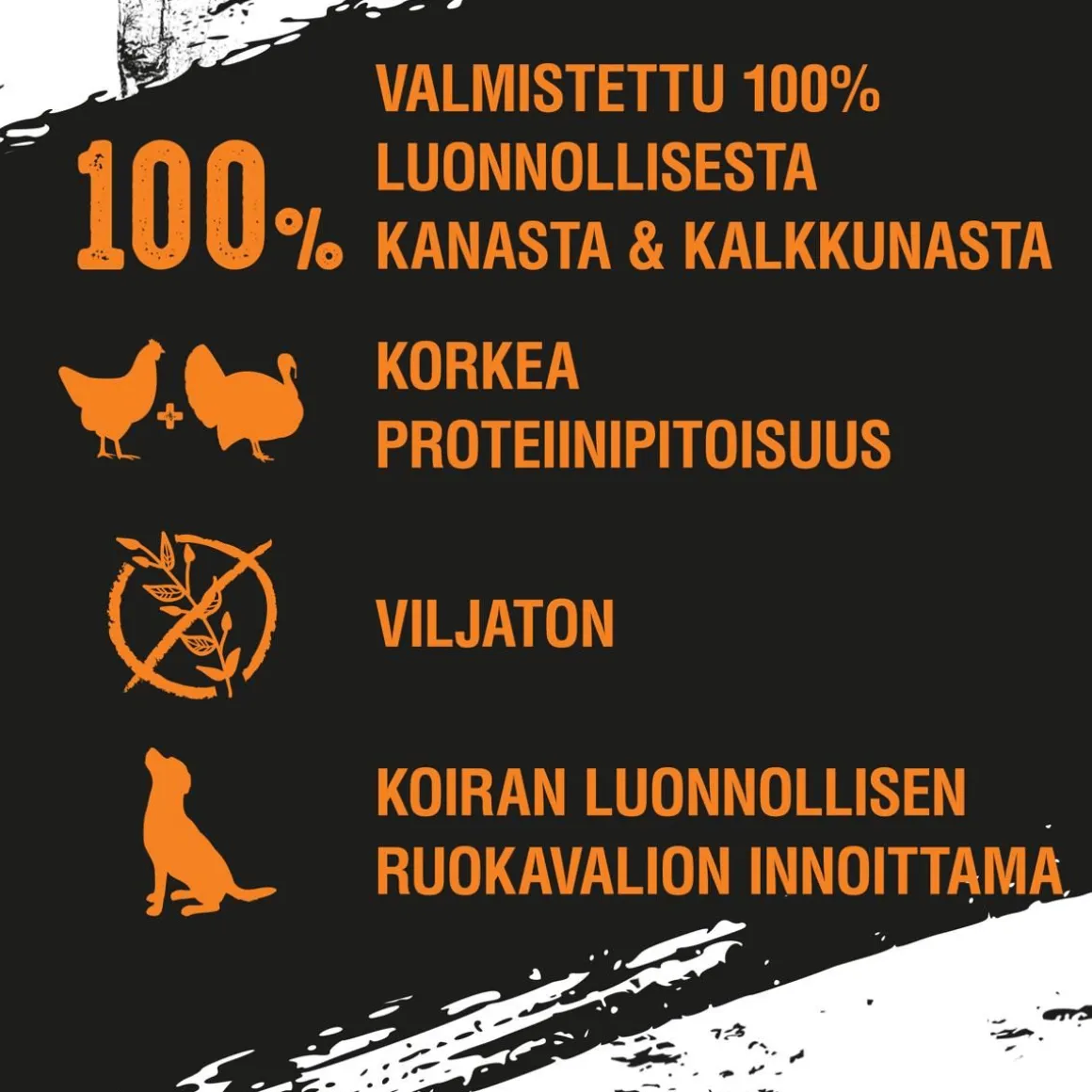 CRAVE KOIRAN MUREKE ADULT KANA&KALKKUNA 400 G