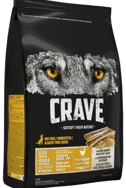 CRAVE KOIRAN TÄYSRAVINTO ADULT KANAA&LUUYDINTÄ 2,8 KG