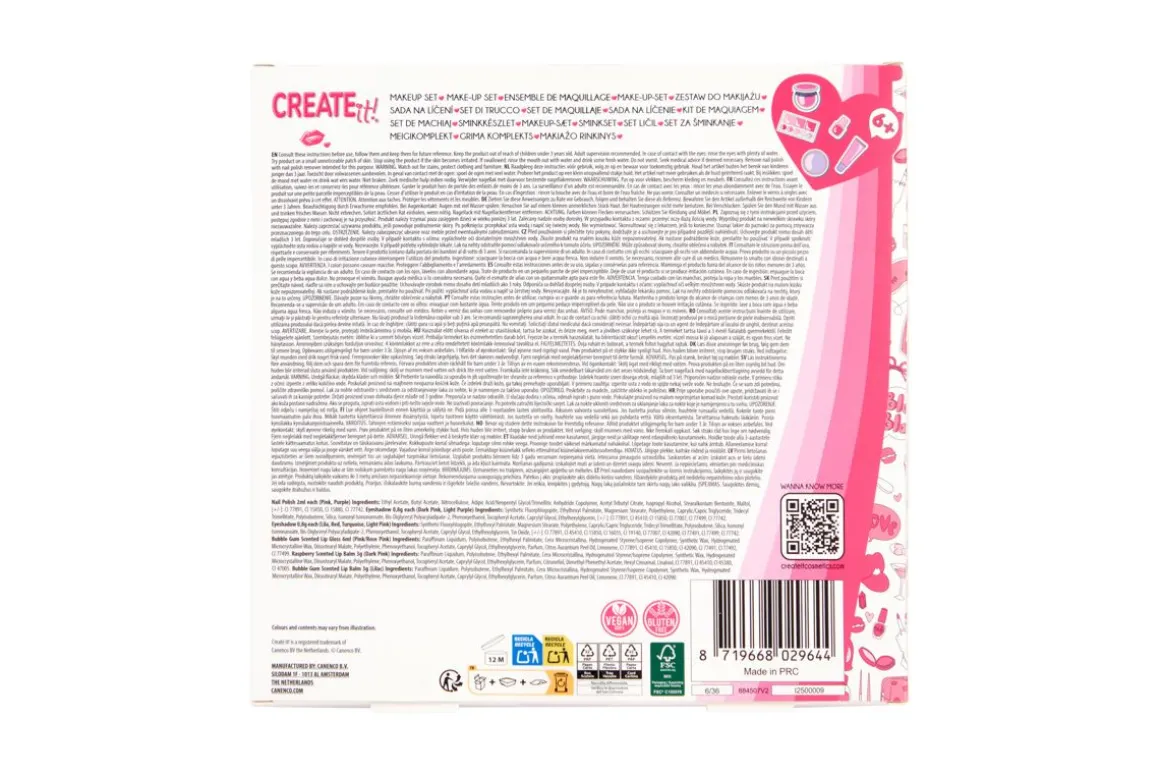 CREATE IT! MEIKKISETTI PINK/ LILAC