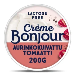 CREME BONJOUR TUOREJUUSTO AURINKOKUIV TOMAATTI LAKTON 200 G