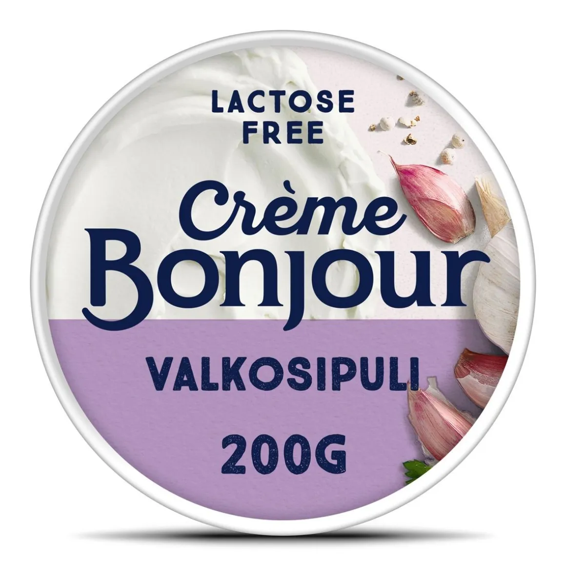 CREME BONJOUR TUOREJUUSTO VALKOSIPULI LAKTON 200 G