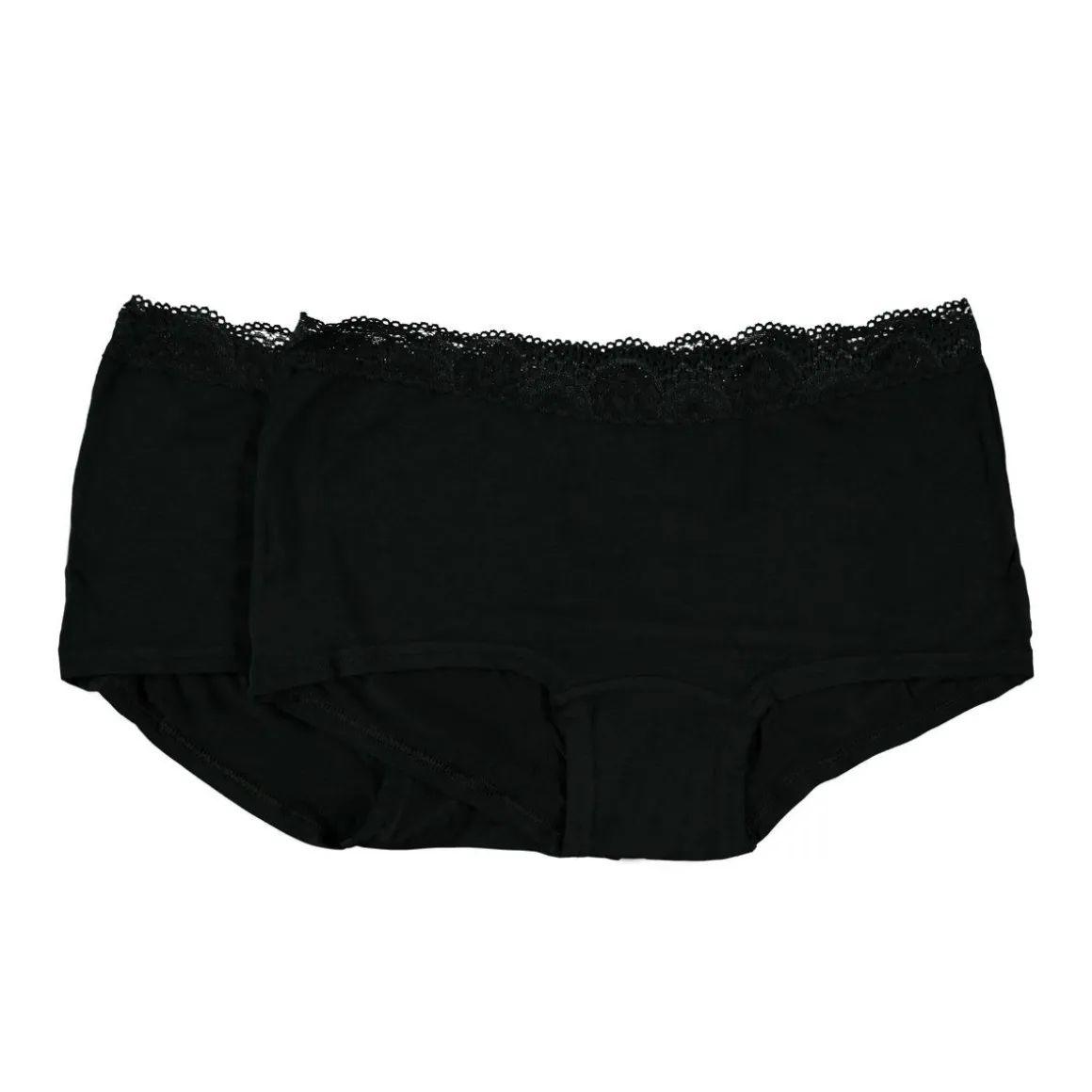 CROSSBOW NAISTEN BOKSERIT BAMBU 2-PACK XL MUSTA