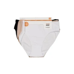 CROSSBOW NAISTEN BRIEF ALUSHOUSUT 3-PACK, JOUSTAVA PUUVILLA, S-