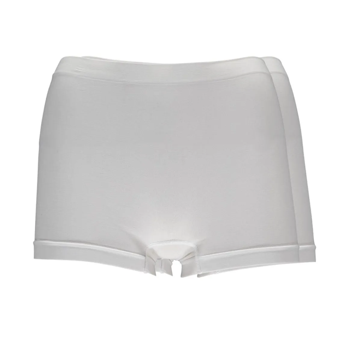 CROSSBOW NAISTEN SAUMATON 2-PACK BOXER, VALKOINEN, KOKO S/M