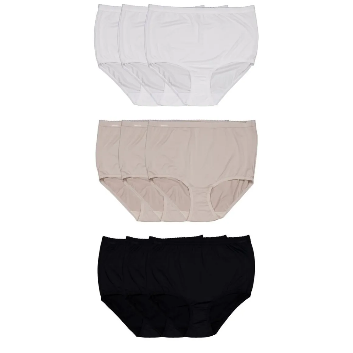 CROSSBOW N.3-PACK MAXI ALUSHOUSU, VÄRILAJITELMA, KOOT M-XXL