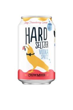 CROWMOOR VODKA SPRITZ 4,1% SASSY STRAWBERRY-LEMON TLK 330 ML