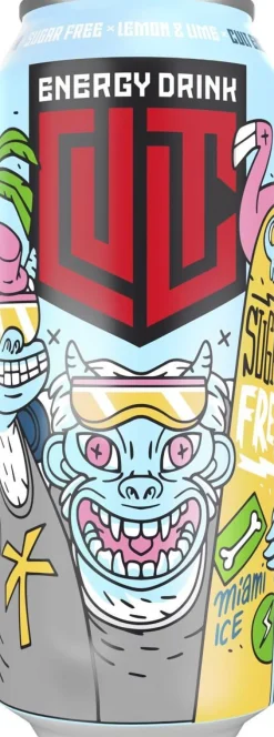 CULT ENERGIAJUOMA MIAMI ICE SUGAR FREE TLK 500 ML