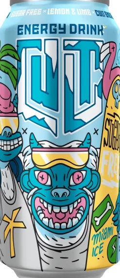 CULT ENERGIAJUOMA MIAMI ICE SUGAR FREE TLK 440 ML