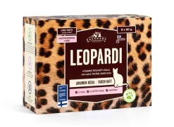 DAGSMARK LEOPARDI KISSAN ANNOSATERIA KANA-NAUTA KASTIKKEESSA
