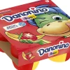 DANONE DANONINO HEDELMÄRAHKA MANSIKKA-BANAANI 4*95G 380 G