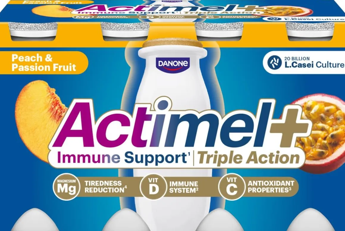 DANONE ACTIMEL PERSIKKA 8*100G 800 G