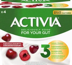 DANONE ACTIVIA KIRSIKKA 4*125G 500 G