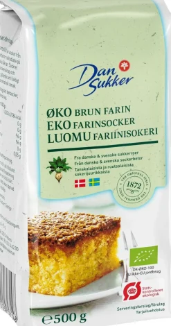 DANSUKKER FARIINISOKERI LUOMU 500 G