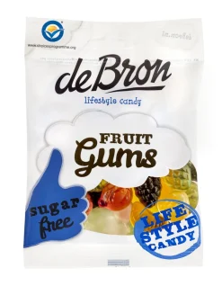 DE BRON FRUIT GUMS SOKTON HEDELMÄKARKKI 100 G