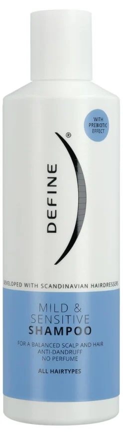 DEFINE MILD & SENSITIVE SHAMPOO KAIKILLE HIUSTYYPEILLE 250 ML