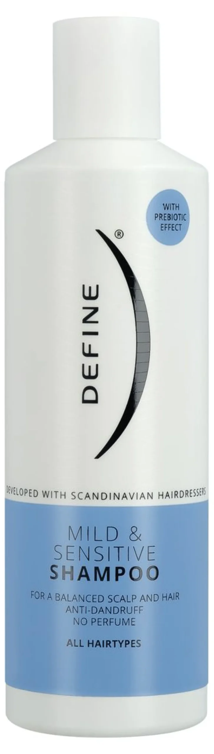 DEFINE MILD & SENSITIVE SHAMPOO KAIKILLE HIUSTYYPEILLE 250 ML