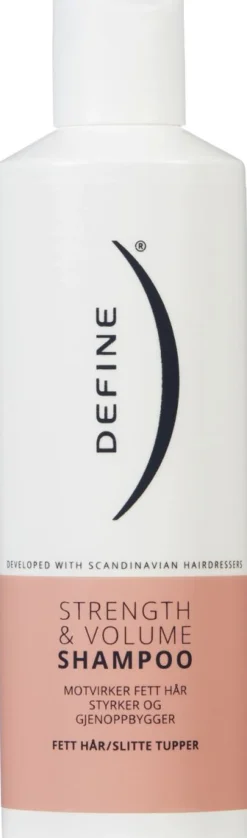 DEFINE STRENGTH & VOLUME SHAMPOO HENNOILLE HIUKSILLE 250 ML