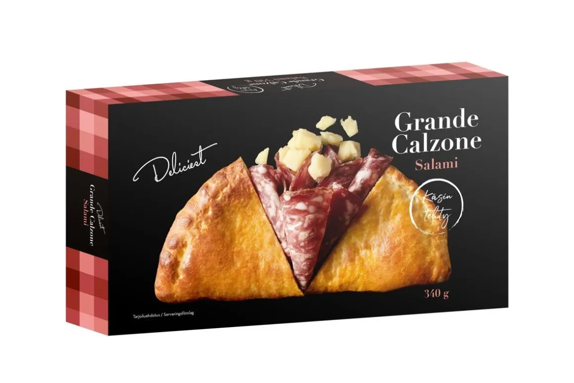 DELICIEST GRANDE CALZONE SALAMI 340 G