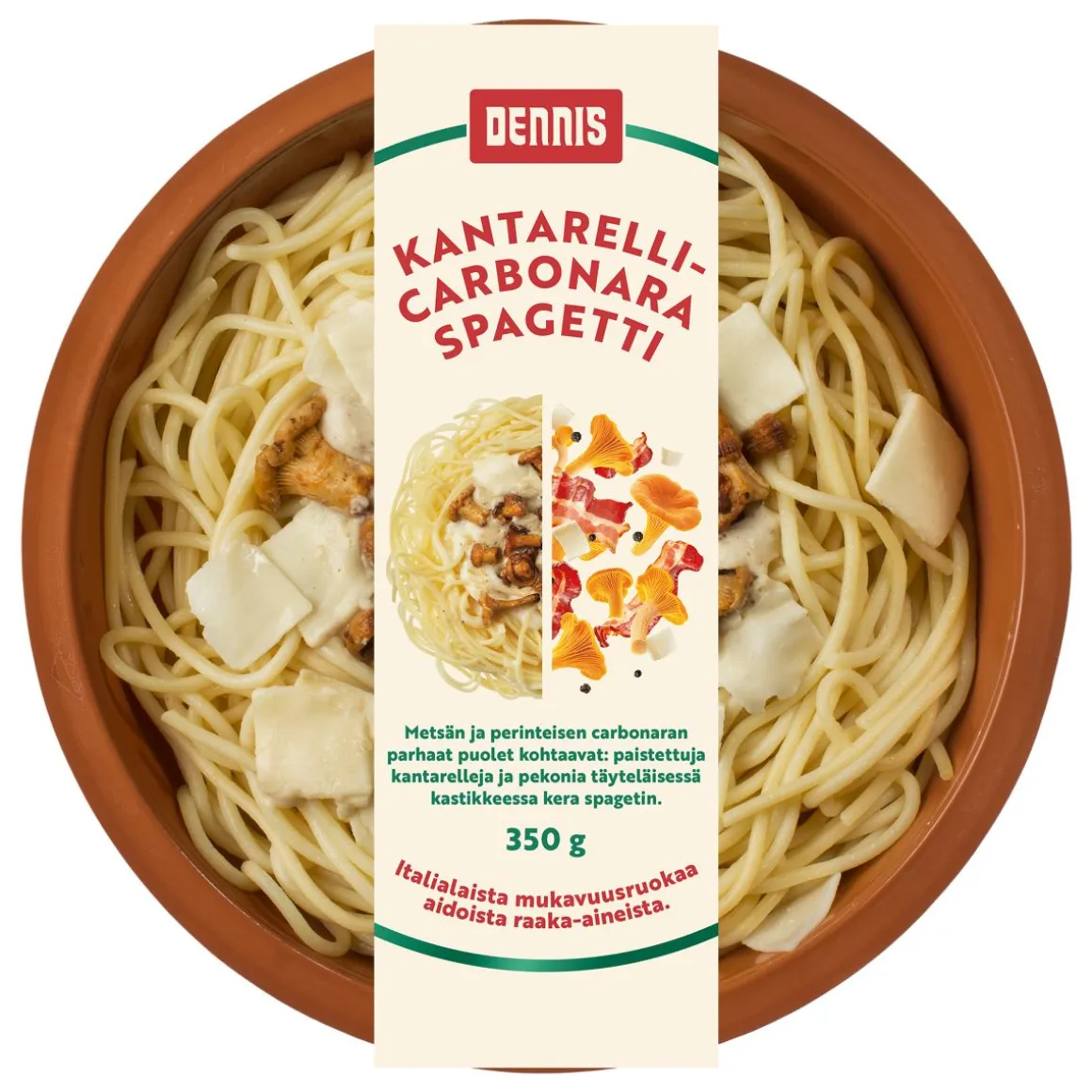 DENNIS KANTARELLI-CARBONARA SPAGETTI 350 G