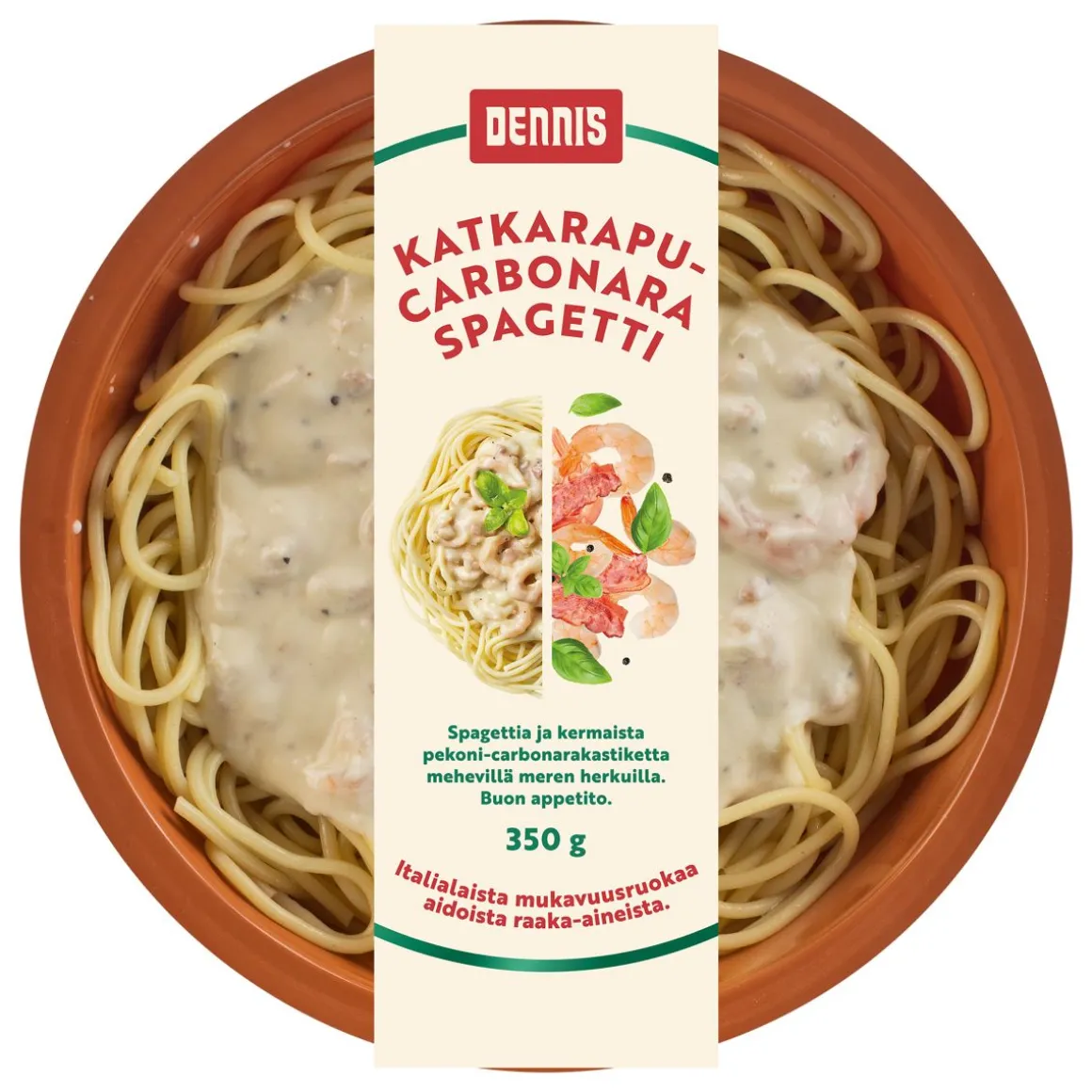 DENNIS KATKARAPU-CARBONARA SPAGHETTI 350 G