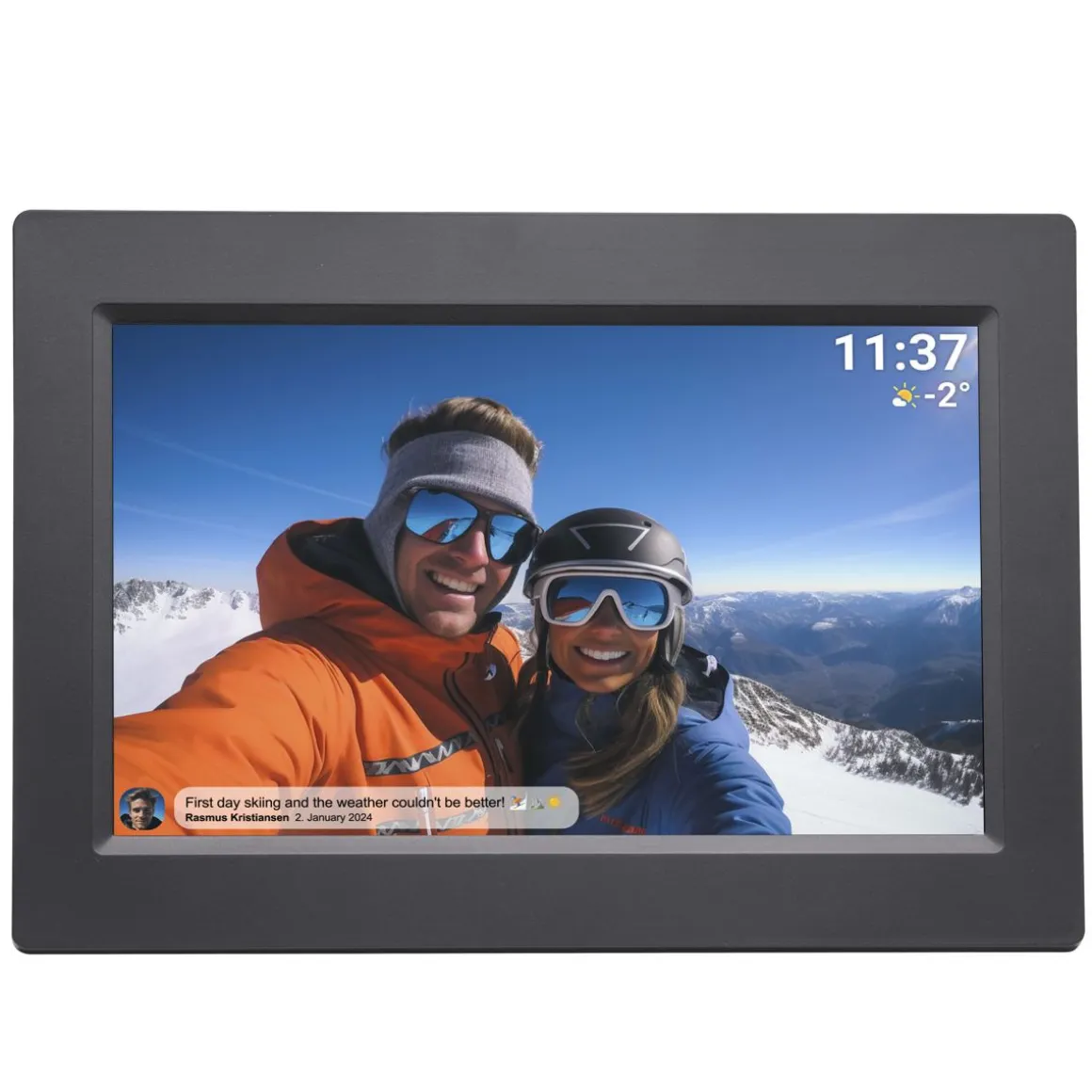 DENVER ÄLYKUVAKEHYS FRAMEO 10" DENVER PFF-1015BMK2 MUSTA