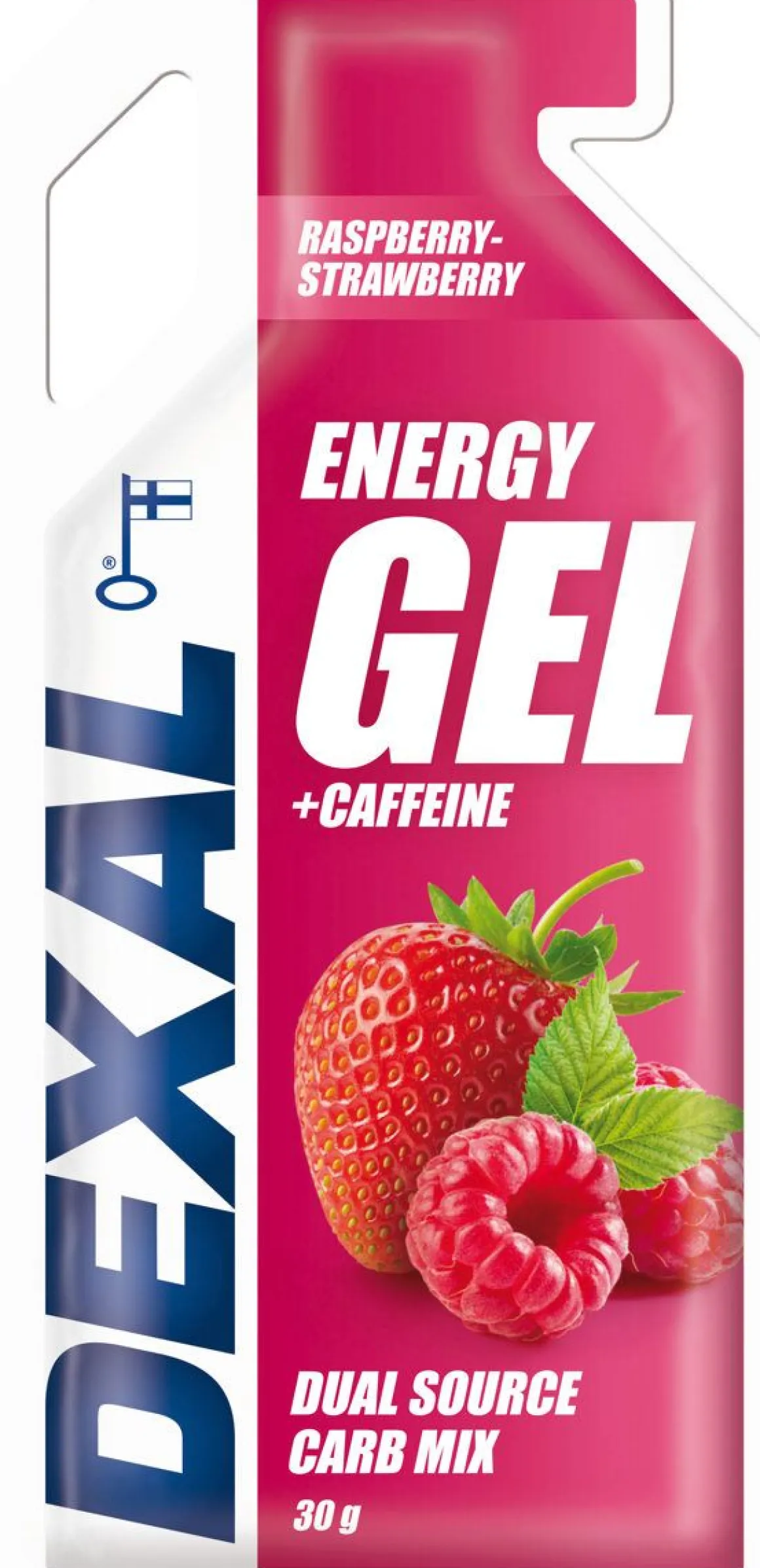 DEXAL ENERGIAGEELI VADELMA-MANSIKKA 30 G