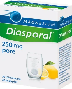 DIASPORAL MAGNESIUM 250 AKTIV PORETABL 20 KPL
