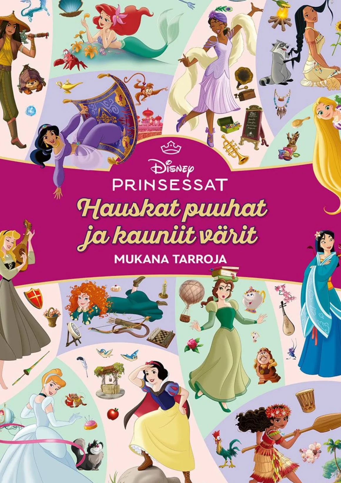 DISNEY PRINSESSAT HAUSKAT PUUHAT JA KAUNIIT VÄRIT