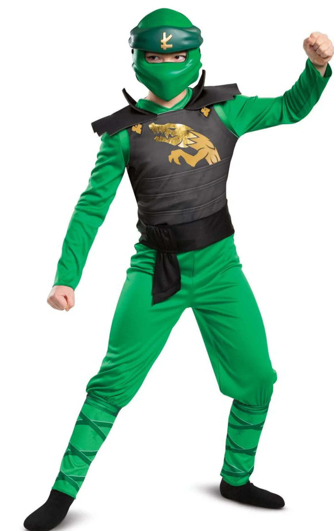 DISQUISE NINJAGO PUKU VIHREÄ LOYD CLASSIC S