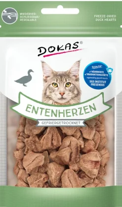 DOKAS KISSALLE PAKASTEKUIVATTU ANKANSYDÄN 15 G