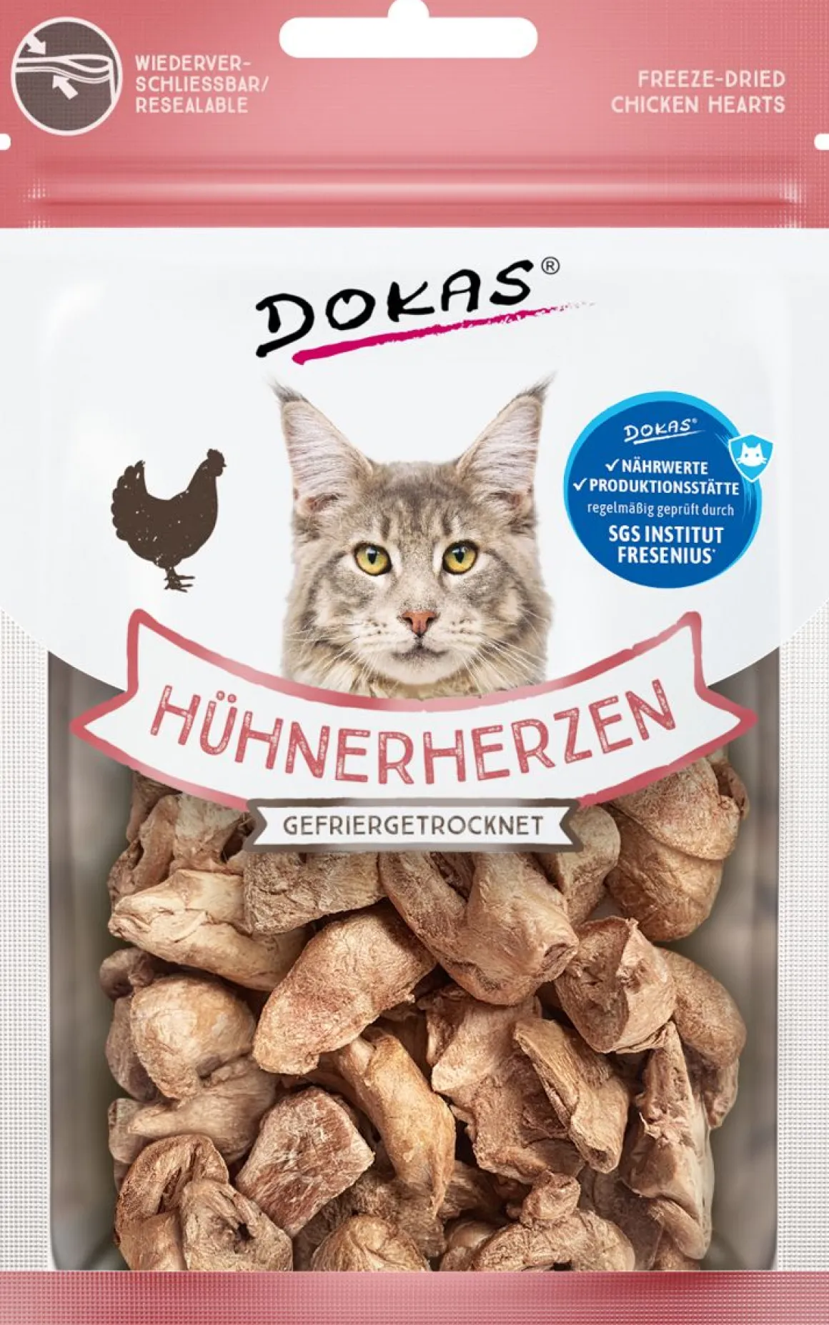 DOKAS KISSALLE PAKASTEKUIVATTU KANANSYDÄN 15 G