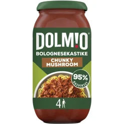 DOLMIO BOLOGNESEKASTIKE CHUNKY MUSHROOM 450 G