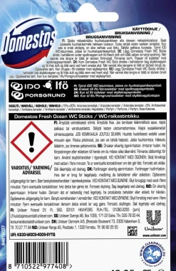 DOMESTOS FRESH WC STICKS 10-PACK 10 KPL