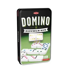 DOMINO DOUBLE 6 METALLILAATIKOSSA
