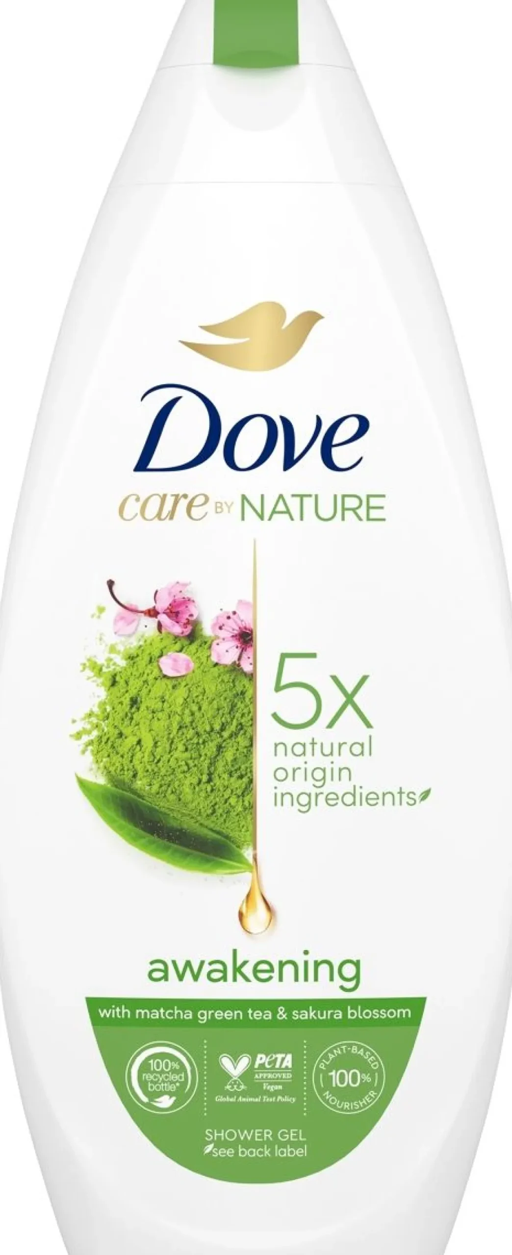 DOVE CARE BY NATURE SUIHKUSAIPPUA AWAKENING RITUAL 225 ML