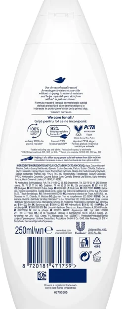 DOVE  ESSENTIAL FRESH CARE SUIHKUSAIPPUA 250 ML